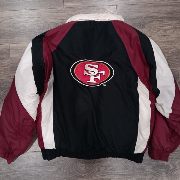 Vintage San Francisco 49ERS Jacket Size XL NFL Game Day T.F.G. Team Wear - Picture 2 of 12